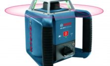 Rotationslaser  precision på byggarbetsplatsen