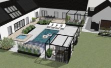 Trädgårdsdesign båstad  från blåsigt hörn till skyddad oas